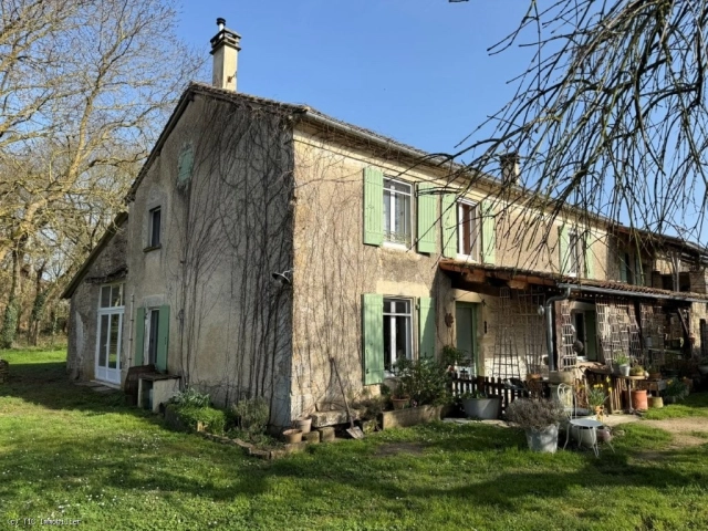 Beautiful Character Country House with Outbuildings 7 Minutes from Villefagnan for sale for 159,575&euro; in Charente, Poitou-Charentes
